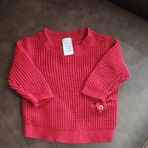 Carter’s Knit Pullover Sweater – Size 3M
